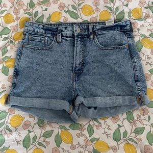Old Navy high rise OG mini shorts
